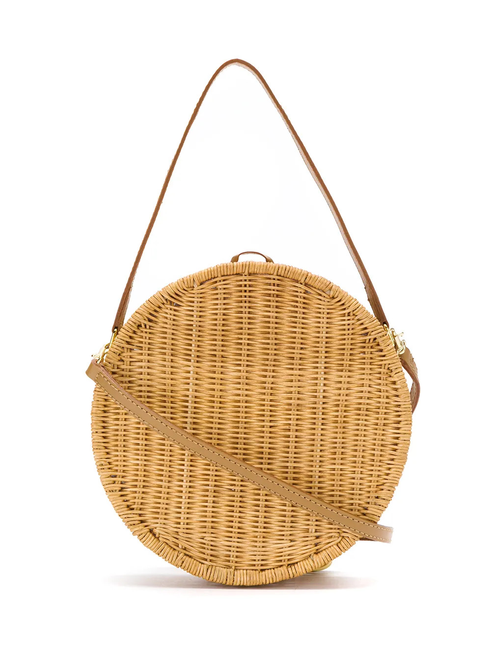 Serpui straw clutch - Brown | FarFetch Global
