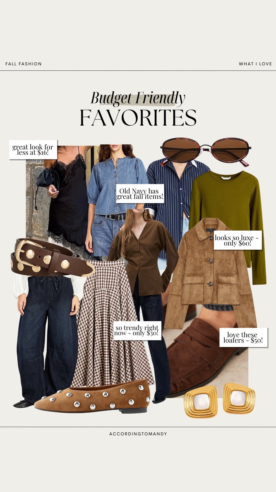 Budget friendly fall fashion finds!

budget friendly, fall fashion, fall fashion finds, fall fashion trends, winter fashion

#LTKStyleTip #LTKSeasonal