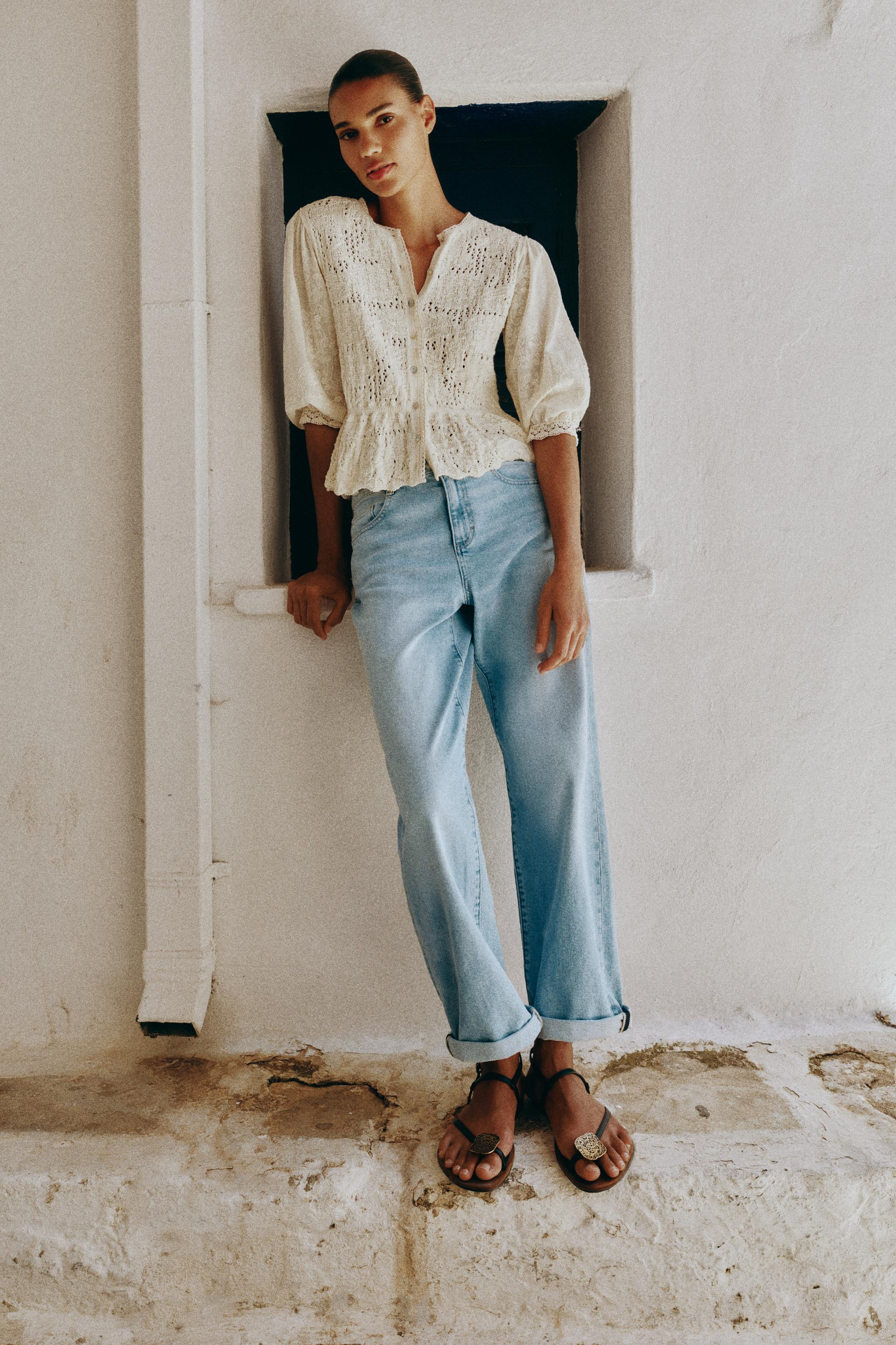 ROMANTIC COMBINED KNIT CARDIGAN | Zara UK