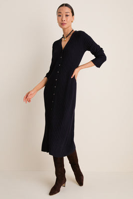 Navy Callum Sweater Dress | Tuckernuck (US)