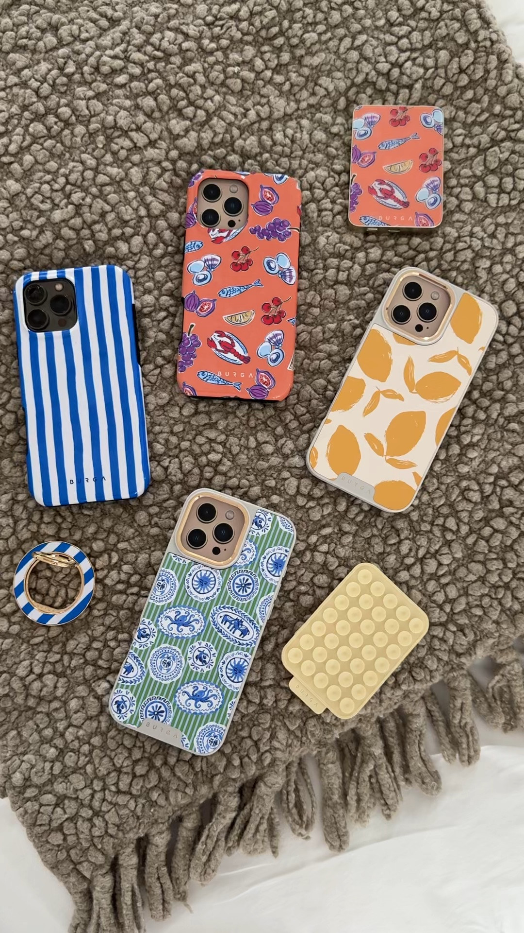 Just got my @burgaoffical phone cases in and I’m obsessed! Tons of the cutest prints with matching accessories. It’s too hard to choose just one so you can buy 2, and get 2 FREE on all phone cases, PLUS use code KENDALLV5 for an additional 5% off their 20% off sitewide sale. #ad

#LTKActive