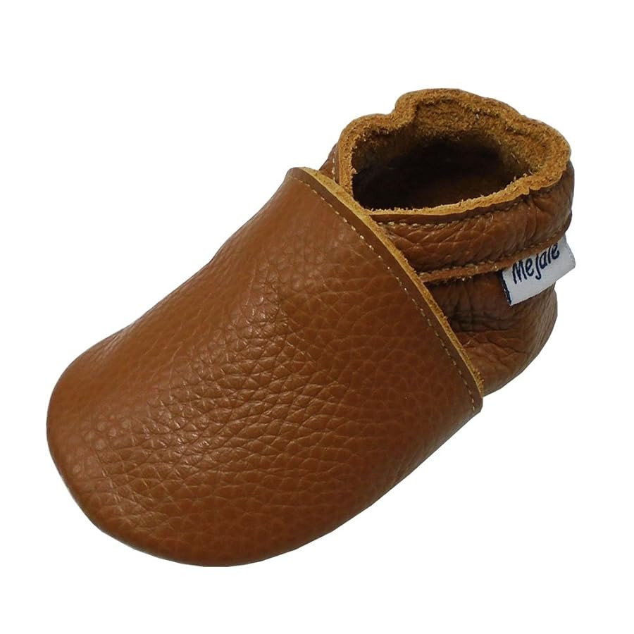 Mejale Baby Infant Toddler Shoes Slip-on Soft Sole Leather Moccasins Pre-Walkers | Amazon (US)