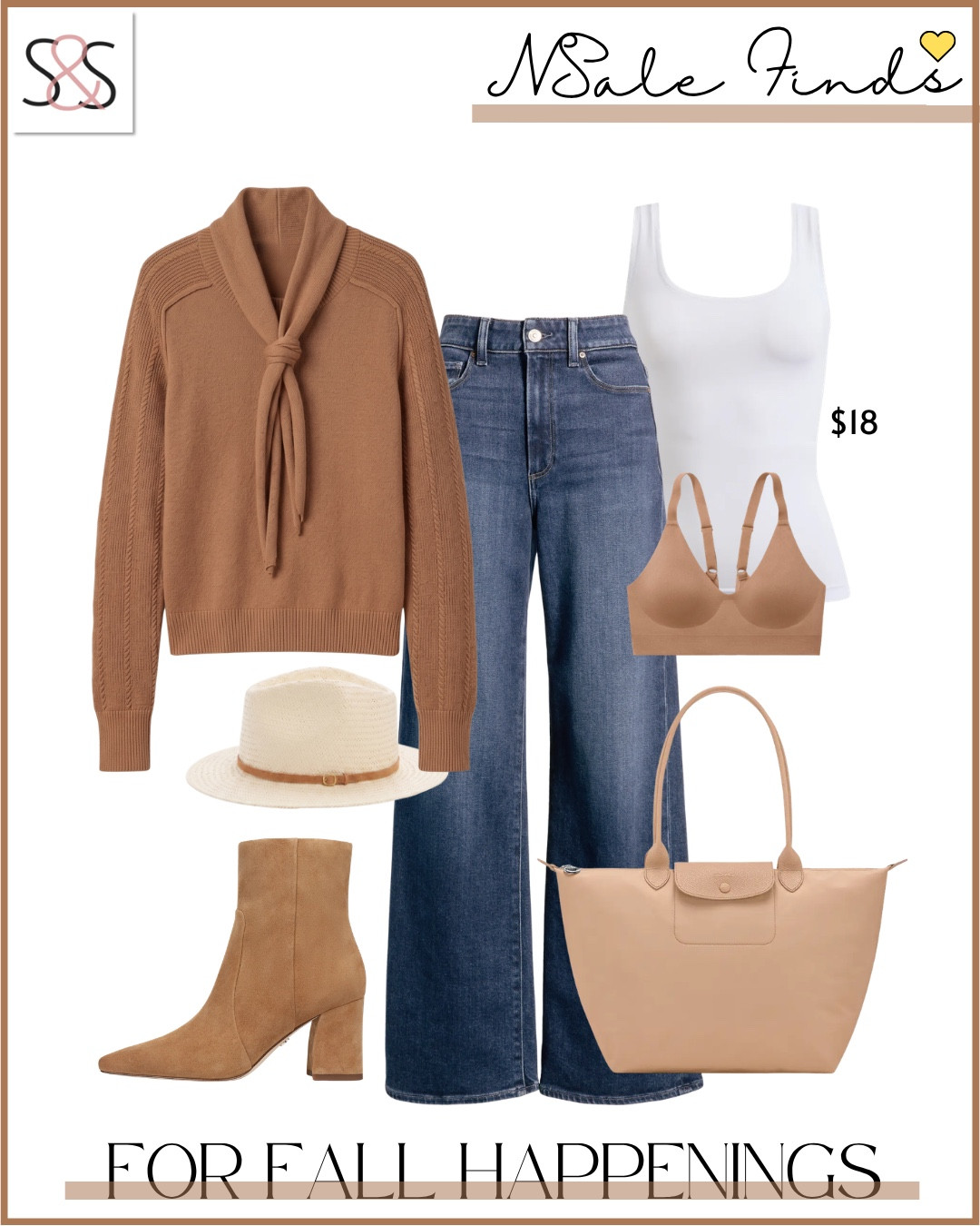 Nordstrom Anniversary NSale has me stocking up on fall wardrobe essentials, and this wide leg denim and tie-neck sweater combo is giving me all the cozy elevated vibes I need for literally every occasion this season.

#LTKSaleAlert #LTKOver40 #LTKSeasonal