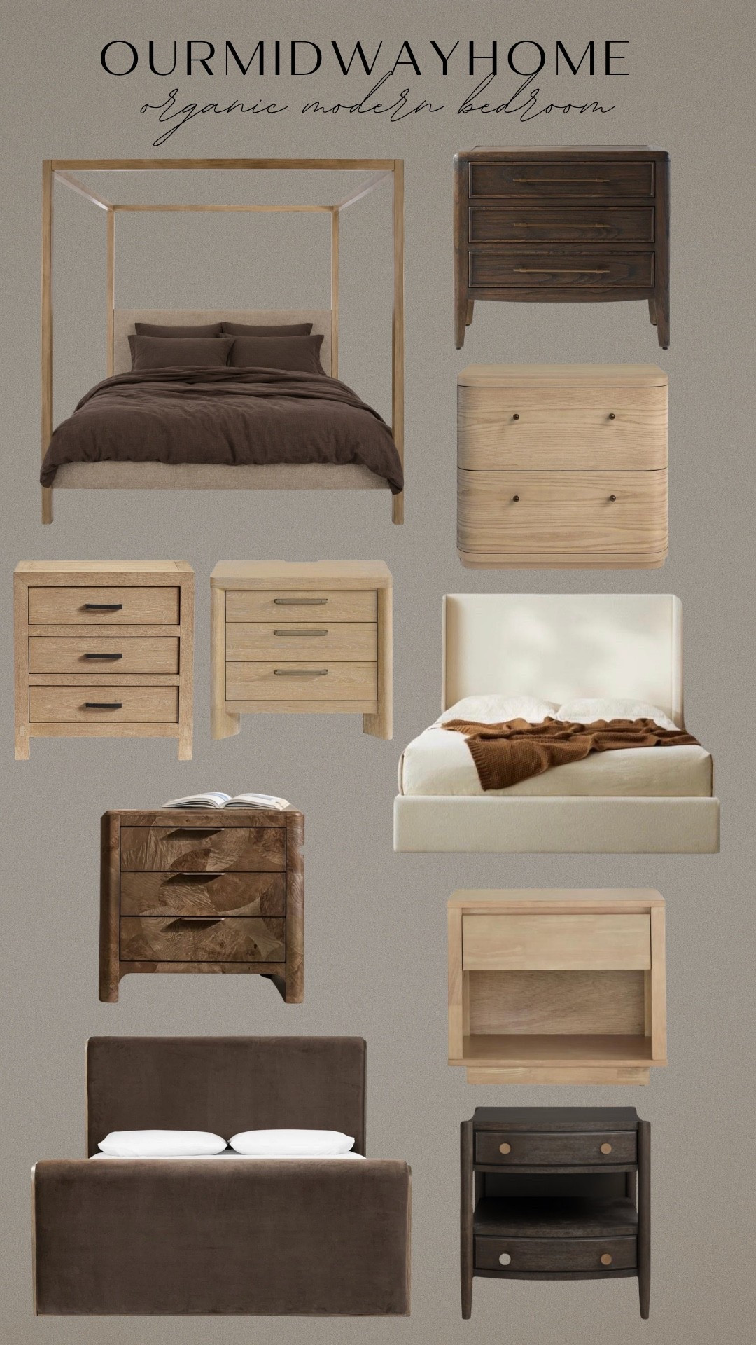 Organic modern bedroom pieces I’m loving that are on sale now 🤎

#LTKHome #LTKSaleAlert