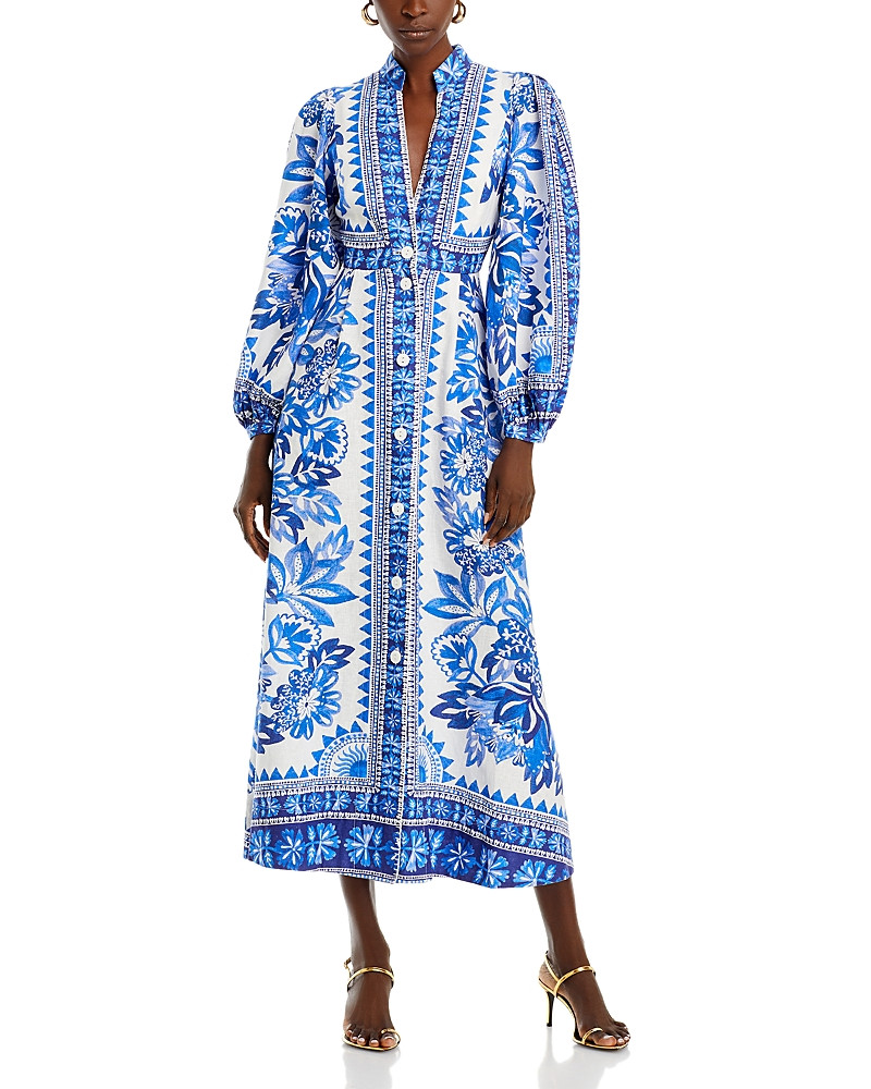 Farm Rio Flora Tapestry Midi Dress | Bloomingdale's (US)