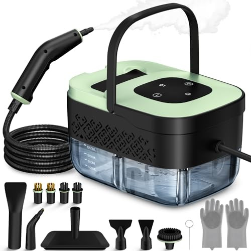 Steam Cleaner, Portable Steamer for Cleaning with 16pcs Accessories, 6-Level Adjustable and 15s H... | Amazon (US)