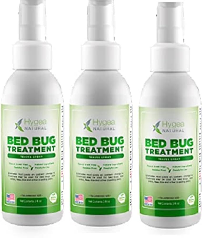 Hygea Natural Travel Exterminator Spray Non Toxic Treatment, Natural Bugs & Lice Eradicator, 3 oz... | Amazon (US)