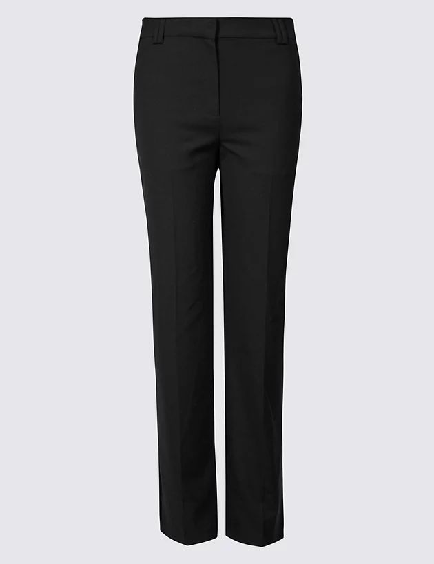 Freya Relaxed Straight Leg Trousers | M&S Collection | M&S | Marks & Spencer (UK)