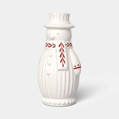 Beaded Ceramic Snowman - Threshold™ | Target