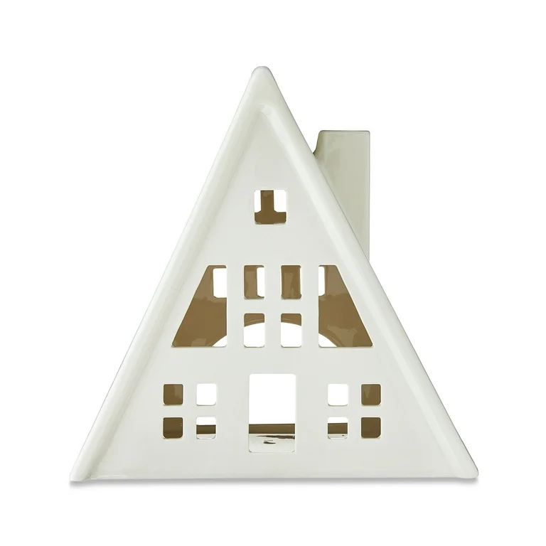 My Texas House, White Large A-Frame Ceramic House, 8 inch - Walmart.com | Walmart (US)