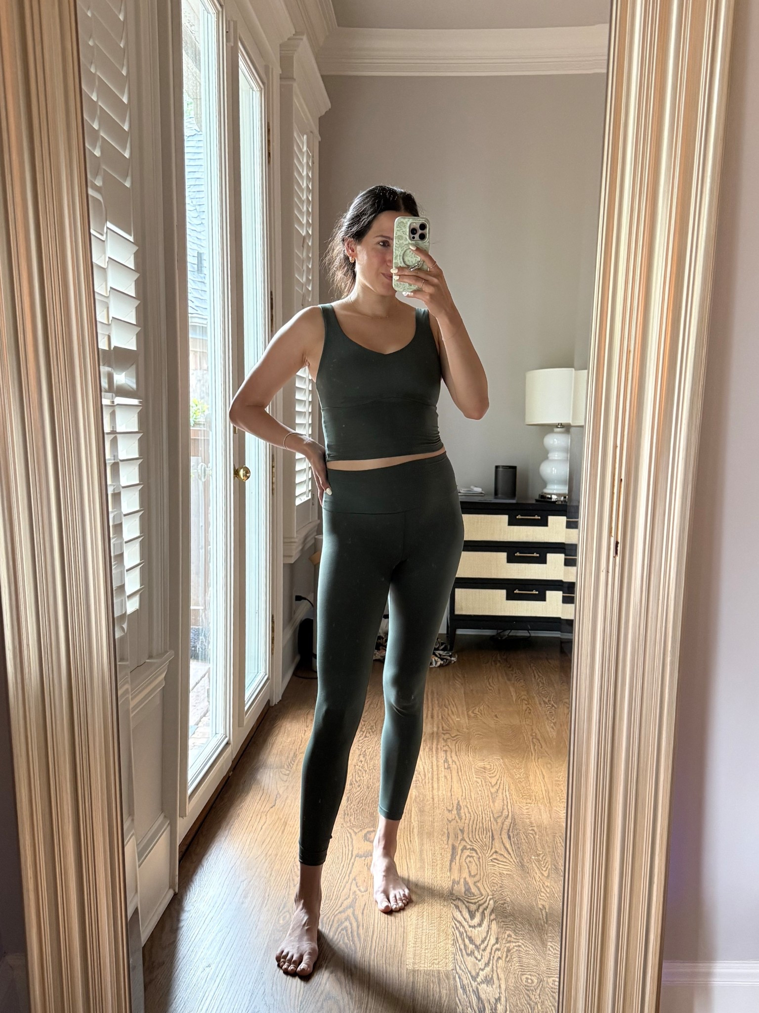 The cutest set giving Lulu but under $50!! 💚💯 so soft too 

Wearing size S in both could’ve sized up to M #ltkactive #oldnavy

#LTKootd #LTKmomlife #LTKActive