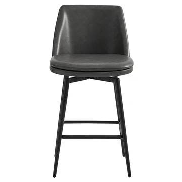 Eli Swivel Counter Stool | Mid-Century Modern Style | Chita