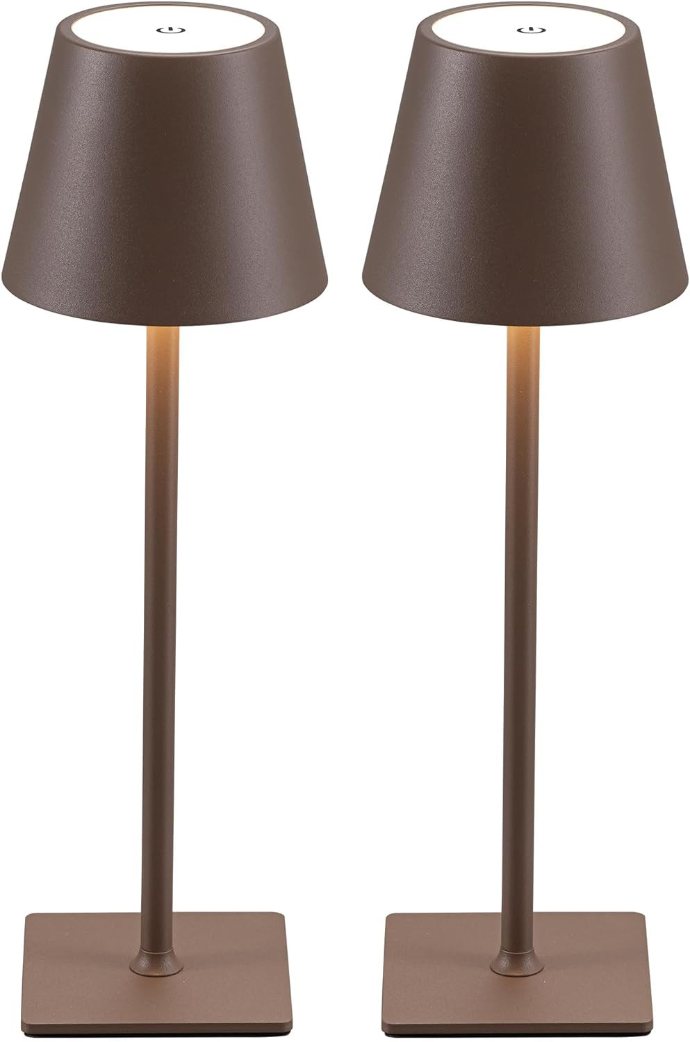 Ophouliy Set of 2 Cordless Table Lamps, LED Rechargeable Battery Operated Desk Lamps with 3 Color... | Amazon (CA)