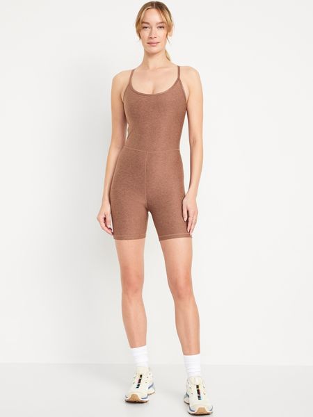 Cloud+ Racerback Bodysuit -- 6-inch inseam | Old Navy (US)