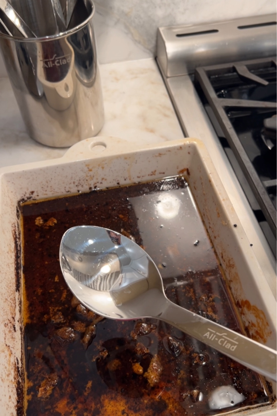 I don’t cook with plastic, so why would I use plastic utensils? These All-Clad stainless steel cooking utensils are incredible. Once you go All-Clad from @walmart , you’ll never go back. #walmartpartner #walmartmusthaves 

Walmart has an amazing selection of so many wonderful national brands. Check them out! 

#LTKHome