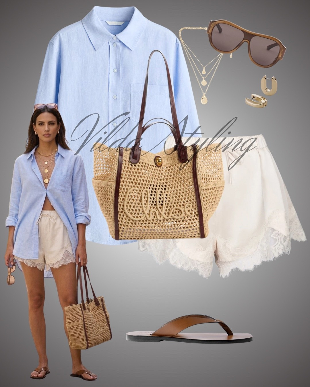 Coastal Chic Summer Essentials 🌊✨
Embrace the effortless "Coastal Grandmother" aesthetic with this perfectly curated summer look. This outfit blends breathable fabrics with luxury accessories for a vibe that's as comfortable as it is polished. #SummerOutfitInspo #VacationWardrobe #QuietLuxury #BeachDayLook

#LTKsummer #LTKstyletip #LTKdatenight