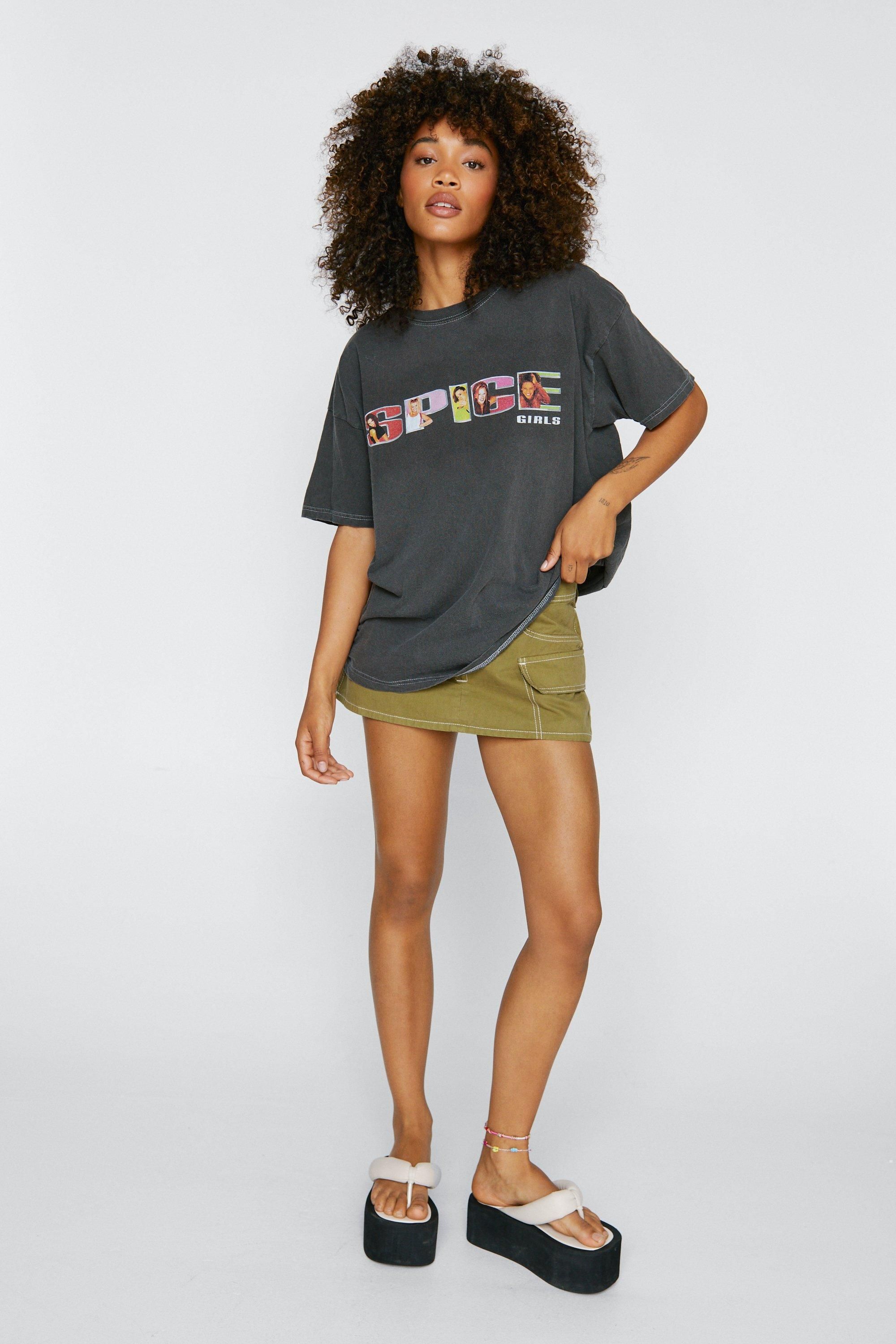 T-shirt oversize imprimé Spice Girls | Nasty Gal FR