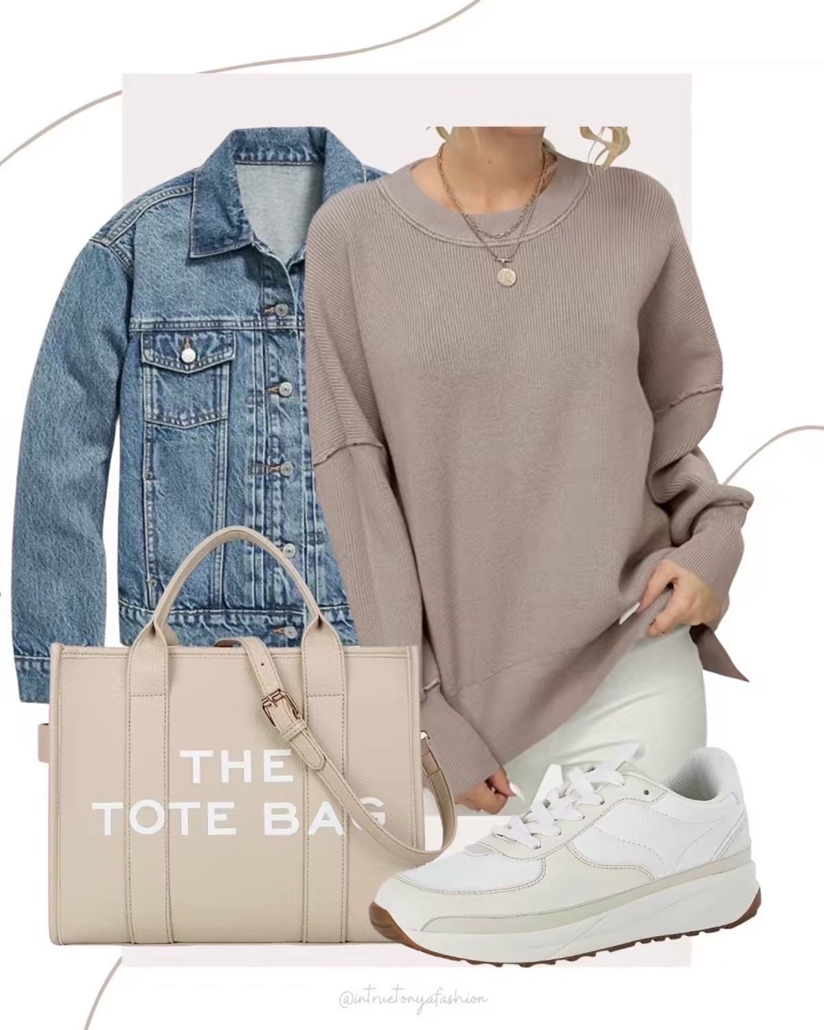 Casual Thanksgiving outfit idea with a light brown sweater, denim jacket, tote bag and sneakers 


//Fall outfits 2024, thanksgiving outfit,  Amazon fashion, fall fashion finds,Amazon fall fashion, petite fashion, casual mom outfit ideas, fall outfit amazon, amazon outfit ideas, casual outfit ideas, outfit inspo, casual fashion, amazon fall fashion,  casual outfit fall, cute casual outfit, outfit ideas fall, size 4-6, casual fall outfits, casual outfit ideas everyday, fall tops, fall shoes, fall bags #ltkfindsunder100 #ltksalealert #ltkseasonal

#LTKShoeCrush #LTKStyleTip #LTKFindsUnder50