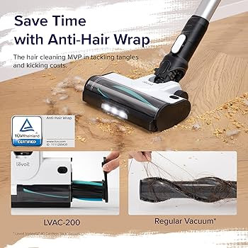 LEVOIT Cordless Vacuum Cleaner, Stick Vac with Tangle-Resistant Design, Up to 50 Minutes, Powerfu... | Amazon (US)