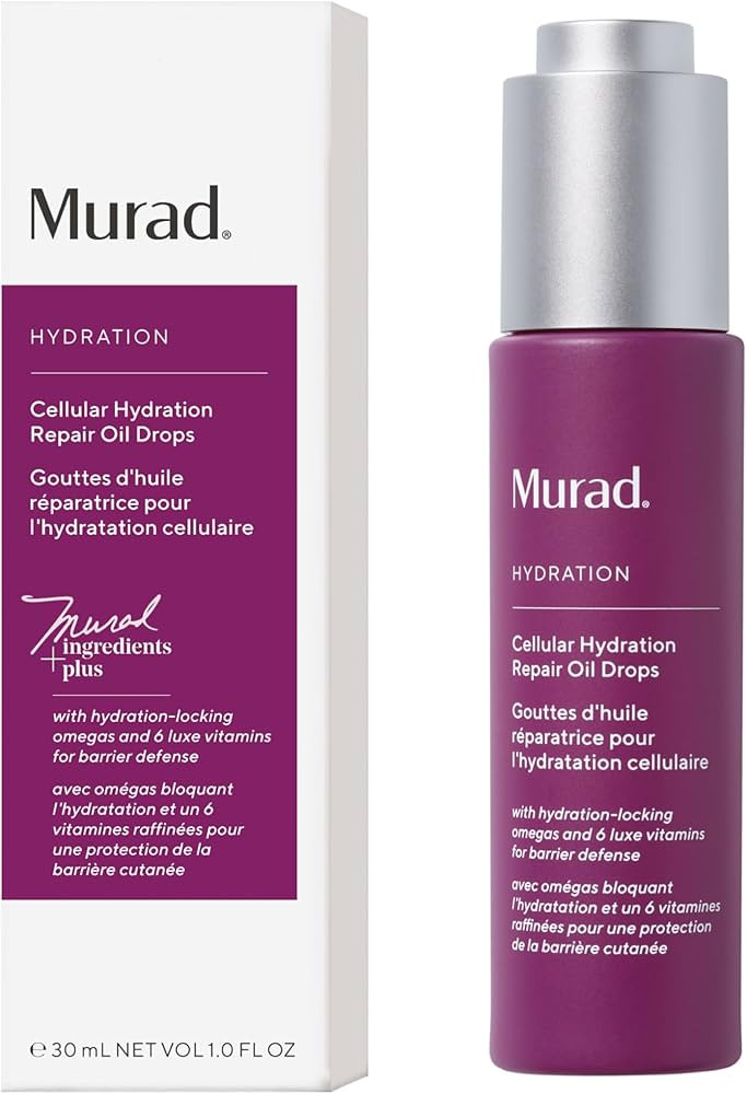 Murad Cellular Hydration Repair Oil Drops – Hydrating Facial Oil for Dry, Dehydrated Skin – S... | Amazon (US)