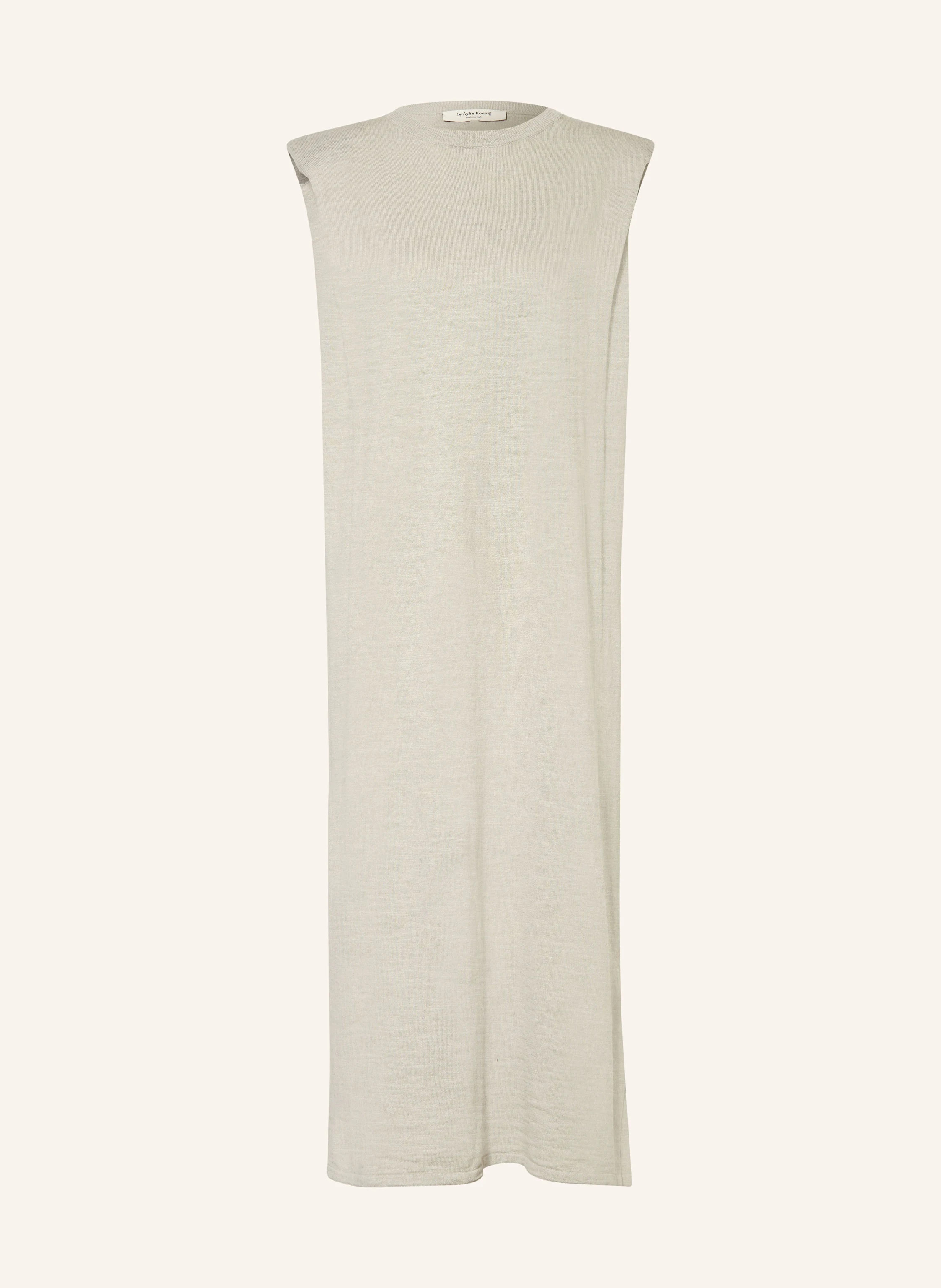 by Aylin Koenig Strickleid DEBBIE mit Leinen in hellgrau | Breuninger (DACH)