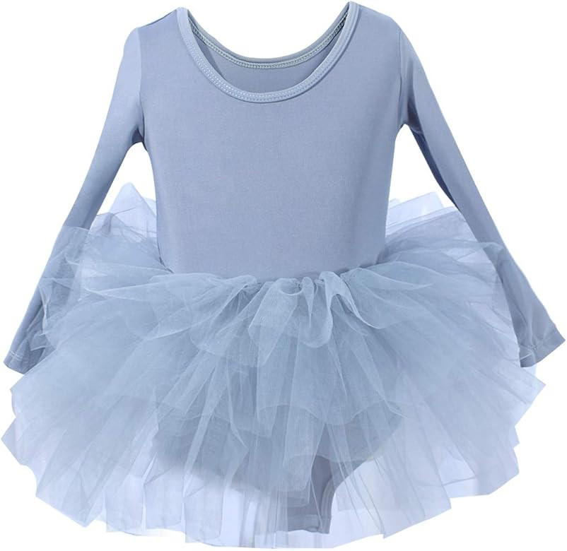 Girls' Camisole Dance Tutu Leotard with Fluffy 4-Layers Ballet Dress for Dance, Gymnastics and Ba... | Amazon (US)