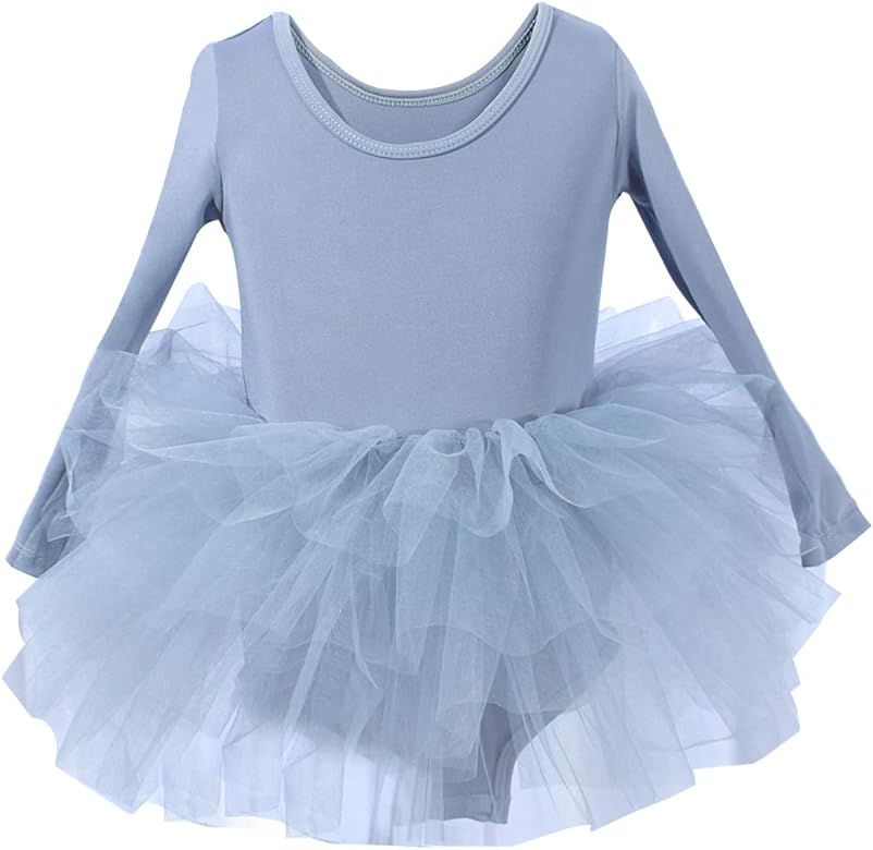 Girls' Camisole Dance Tutu Leotard with Fluffy 4-Layers Ballet Dress for Dance, Gymnastics and Ba... | Amazon (US)