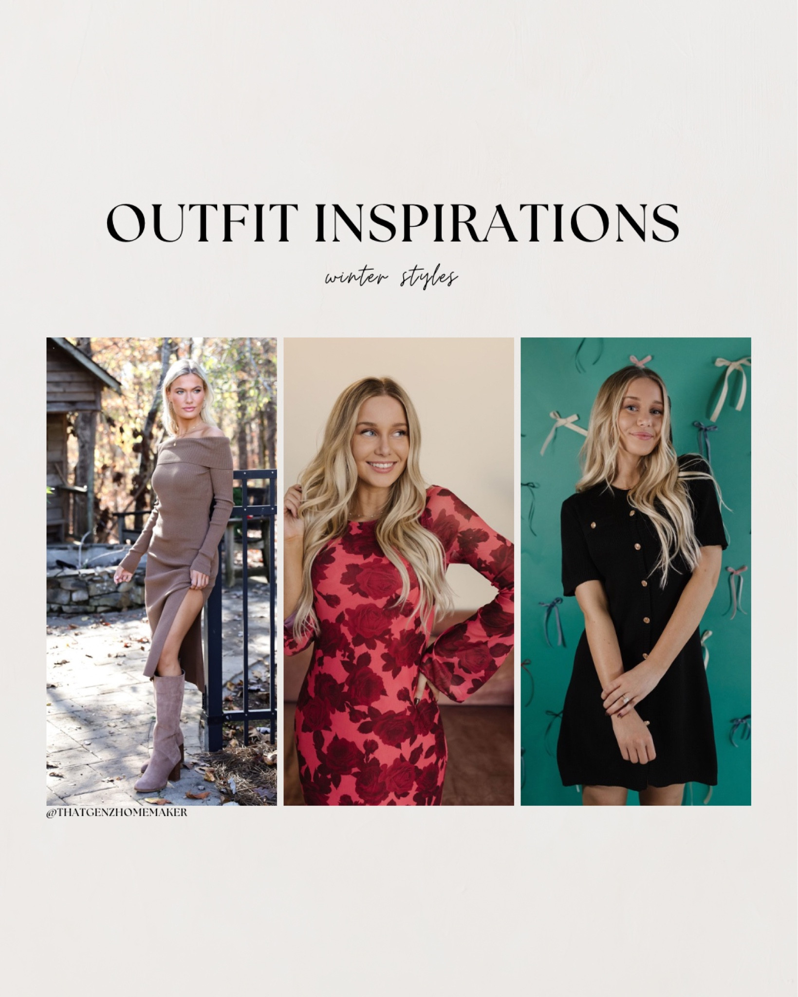 winter style inspiration- winter photoshoot dresses



#LTKFindsUnder100 #LTKStyleTip #LTKSeasonal