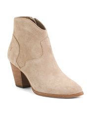Suede Reed Booties | Marshalls