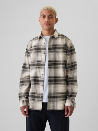 Organic Cotton Flannel Shirt | Gap (US)