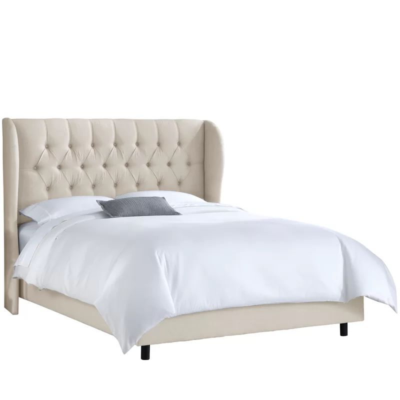 Elsa Tufted Upholstered Low Profile Standard Bed | Wayfair North America