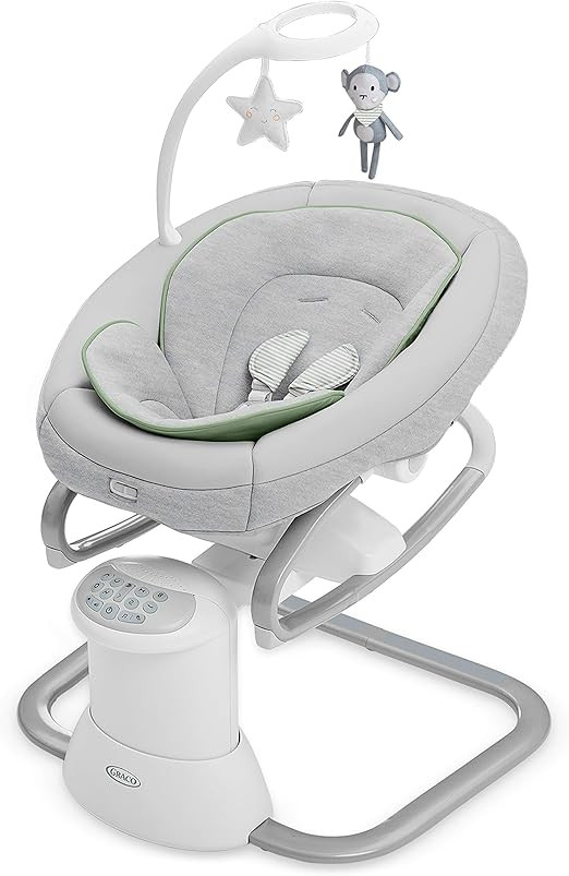 Graco Soothe My Way with Removable Rocker, Madden - Versatile Baby Swing & Portable Rocker | Amazon (US)