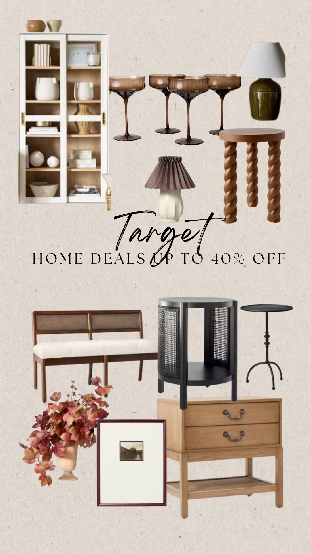 Up to 40% Target home deals 

#LTKSaleAlert