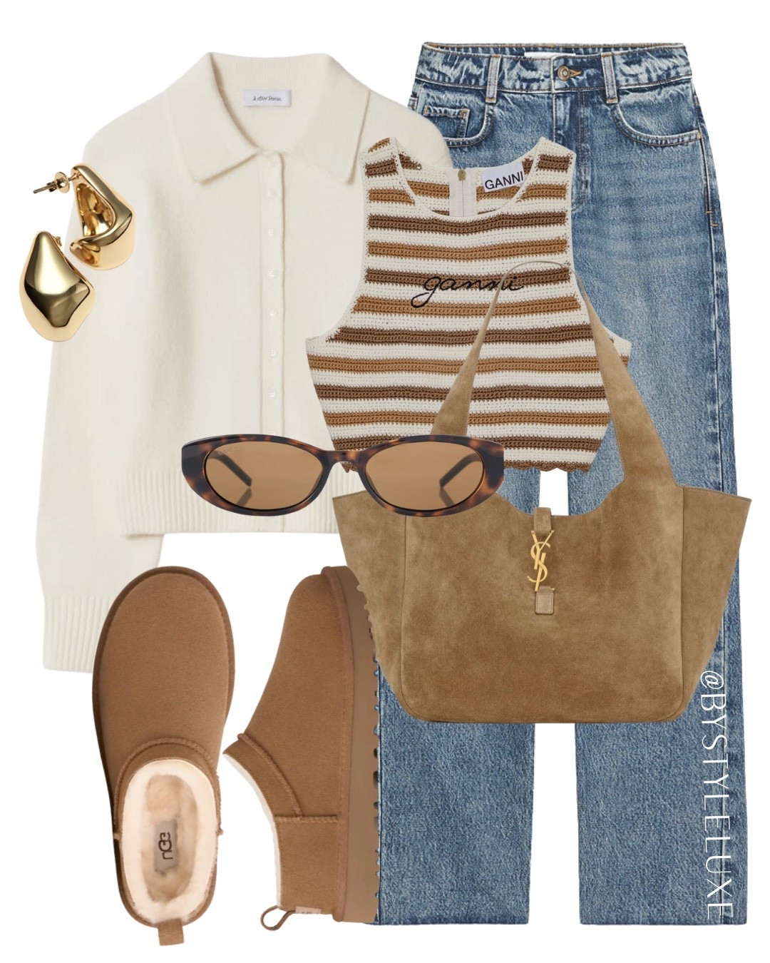 SUEDE BAG - suede bag and Uggs for a comfy everyday look 

#jeans #ugg #autumnoutfit

#LTKautumn #LTKshoes #LTKjeans