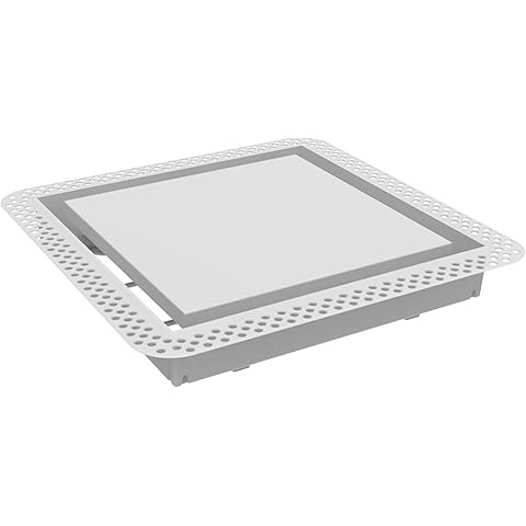 Fittes Flush Exhaust Mount [Lite], Minimalist ABS Plastic Bathroom Ventilation Fan Upgrade Cover ... | Amazon (US)