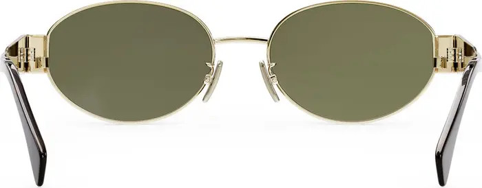 Triomphe 54mm Oval Sunglasses | Nordstrom