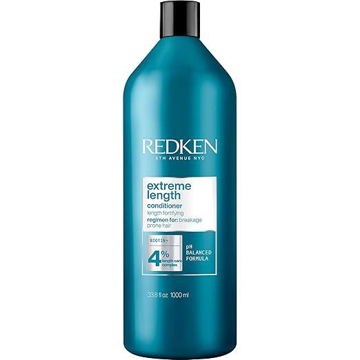 Redken Extreme Length Conditioner | Infused With Biotin and Castor Oil | For Hair Growth | Fortif... | Amazon (US)