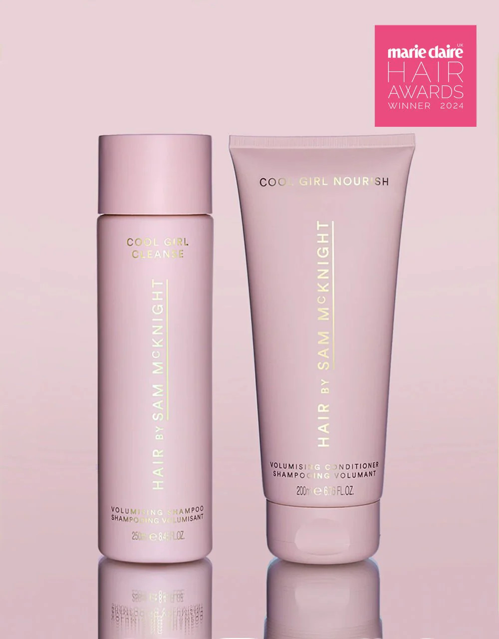 Cool Girl Volume Cleanse Shampoo & Nourish Conditioner | Hair by Sam McKnight