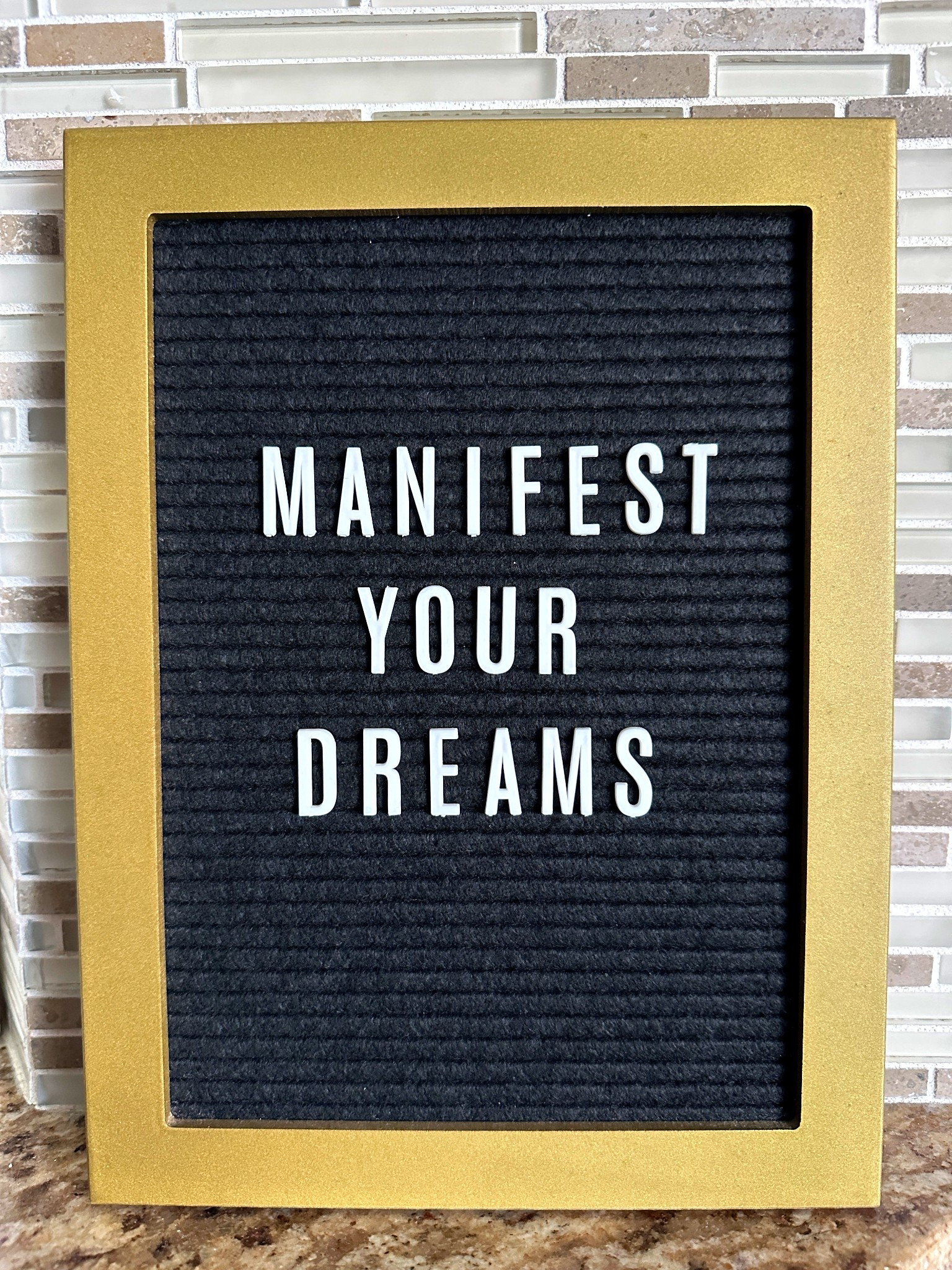 This letter board that I picked up from Target, lives in my kitchen, and I just changed the message to this today.✨

#LTKFindsUnder50 #LTKHome #LTKGiftGuide