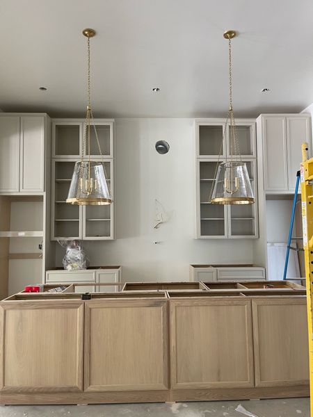 Absolutely love how these light pendants turned out in our kitchen! #visualcomfort #homedecor #lighting 

#LTKHome