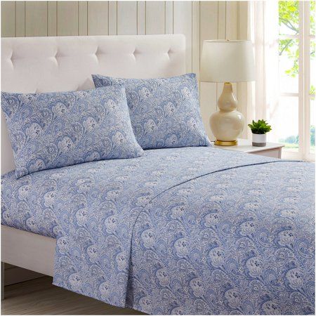 Mellanni Bed Sheet Set, Brushed Microfiber 1800 Bedding Collection - Wrinkle, Fade, Stain Resistant, | Walmart (US)