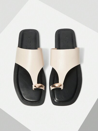 MOTF PREMIUM WOMEN COMFORTABLE FLIP FLOP FLAT SANDALS SPRING SHOES | SHEIN