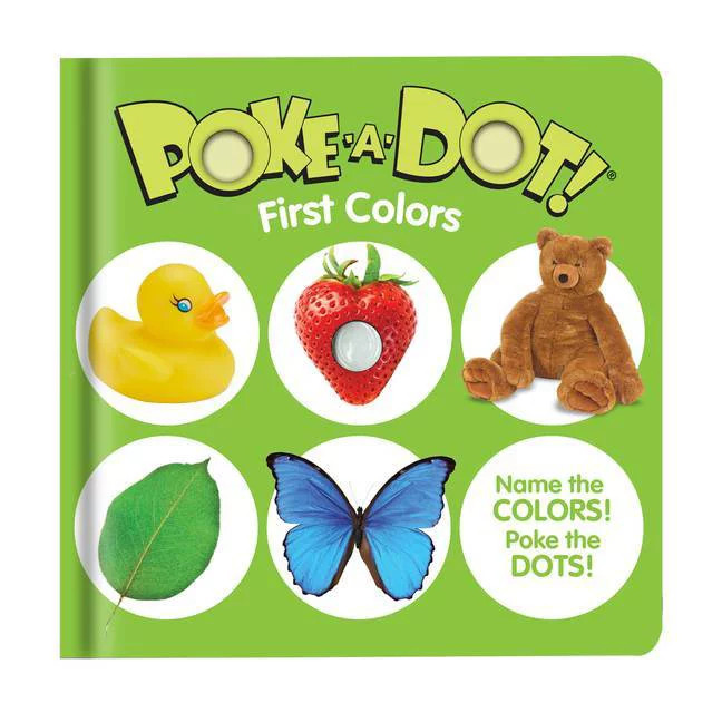 Poke-A-Dot: First Colors - (Board Book) | Target