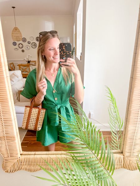 Wearing this little green romper on repeat this summer 💚💚🥰

#LTKSwim #LTKSeasonal #LTKStyleTip