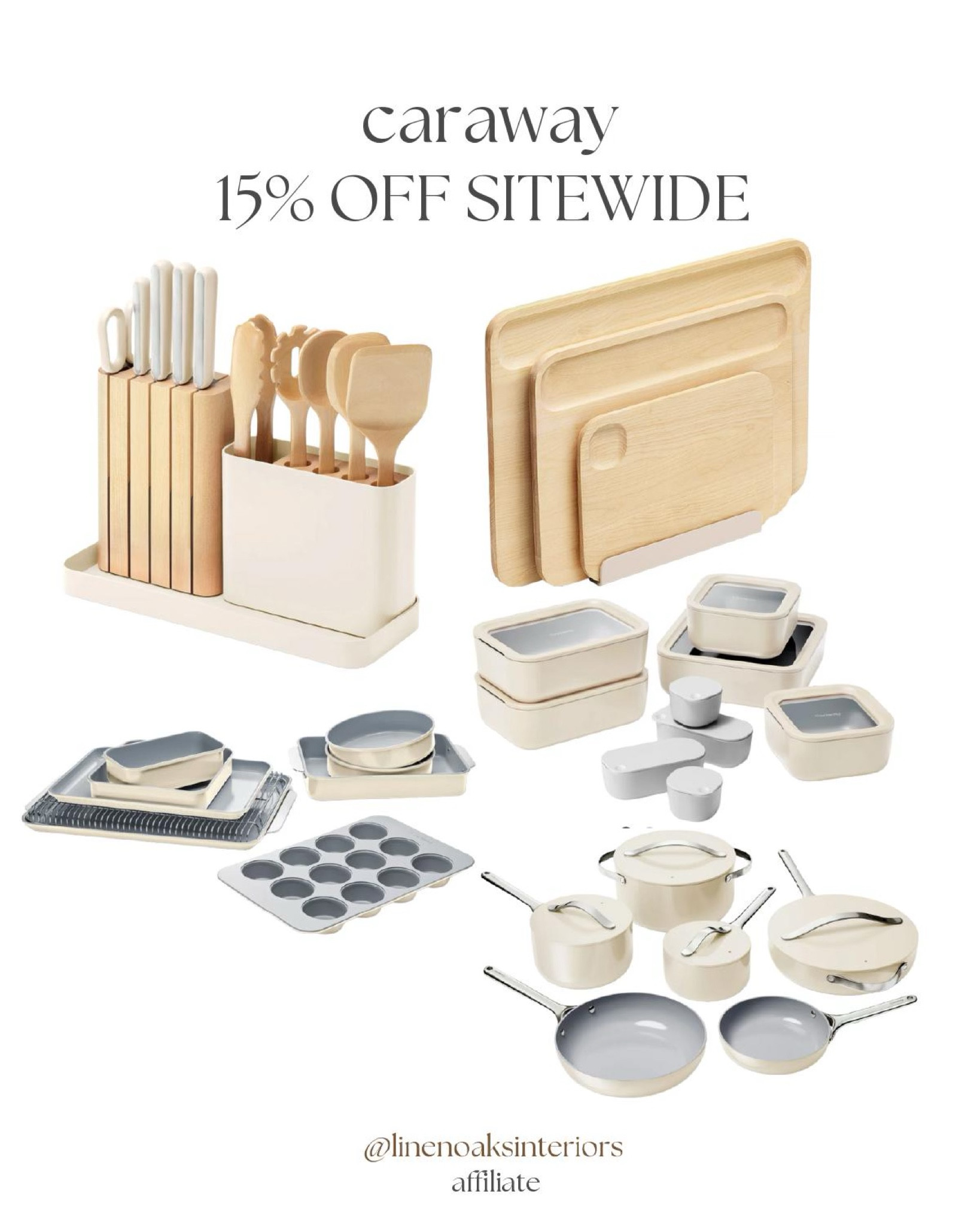 The best time to buy! Caraway kitchenware is worth every single penny so when I see a sitewide sale you can trust this is the RIGHT time to splurge! 

Labor Day deals / cookware / non toxic/ neutral