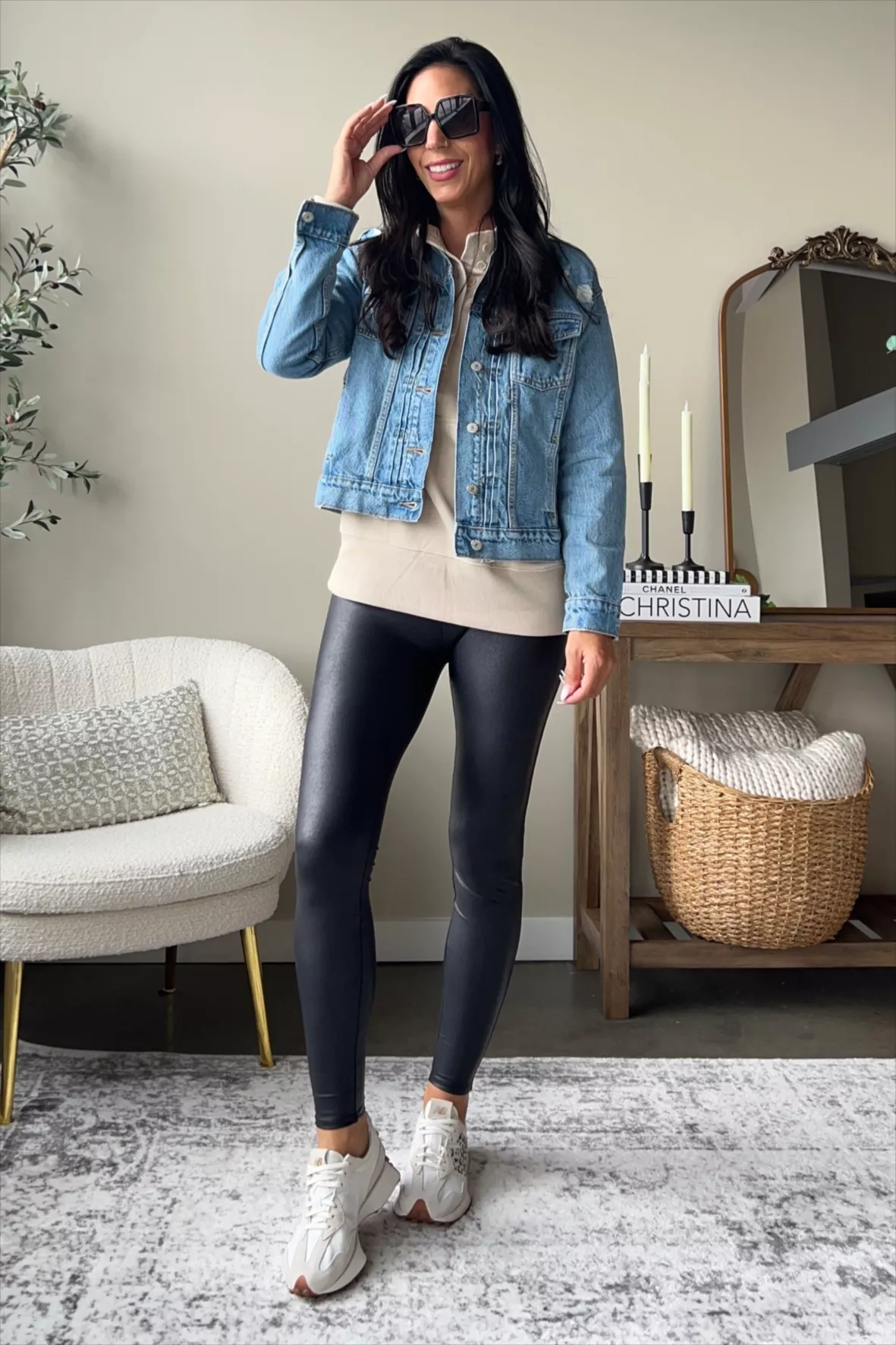 Time and Tru Women's Denim Jacket curated on LTK