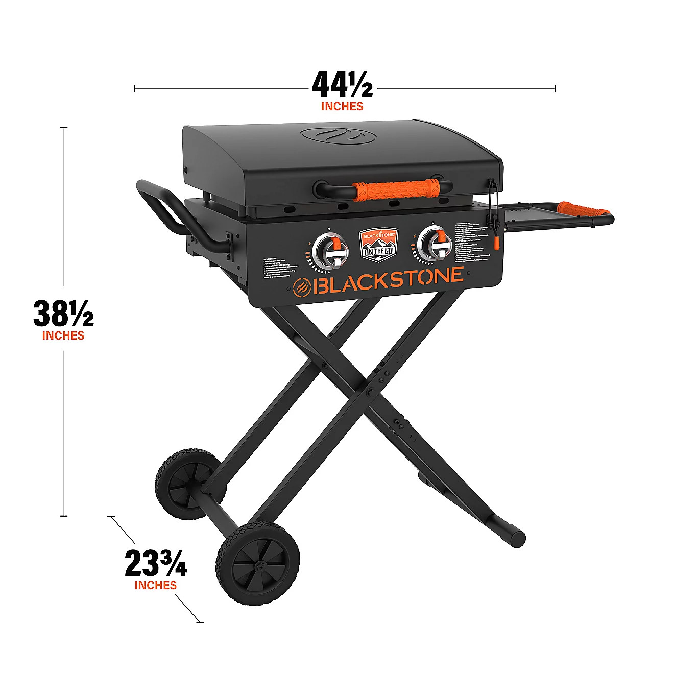 Blackstone Omnivore 22 in On-The-Go 2-Burner Griddle with Flexfold Legs | Academy Sports + Outdoors