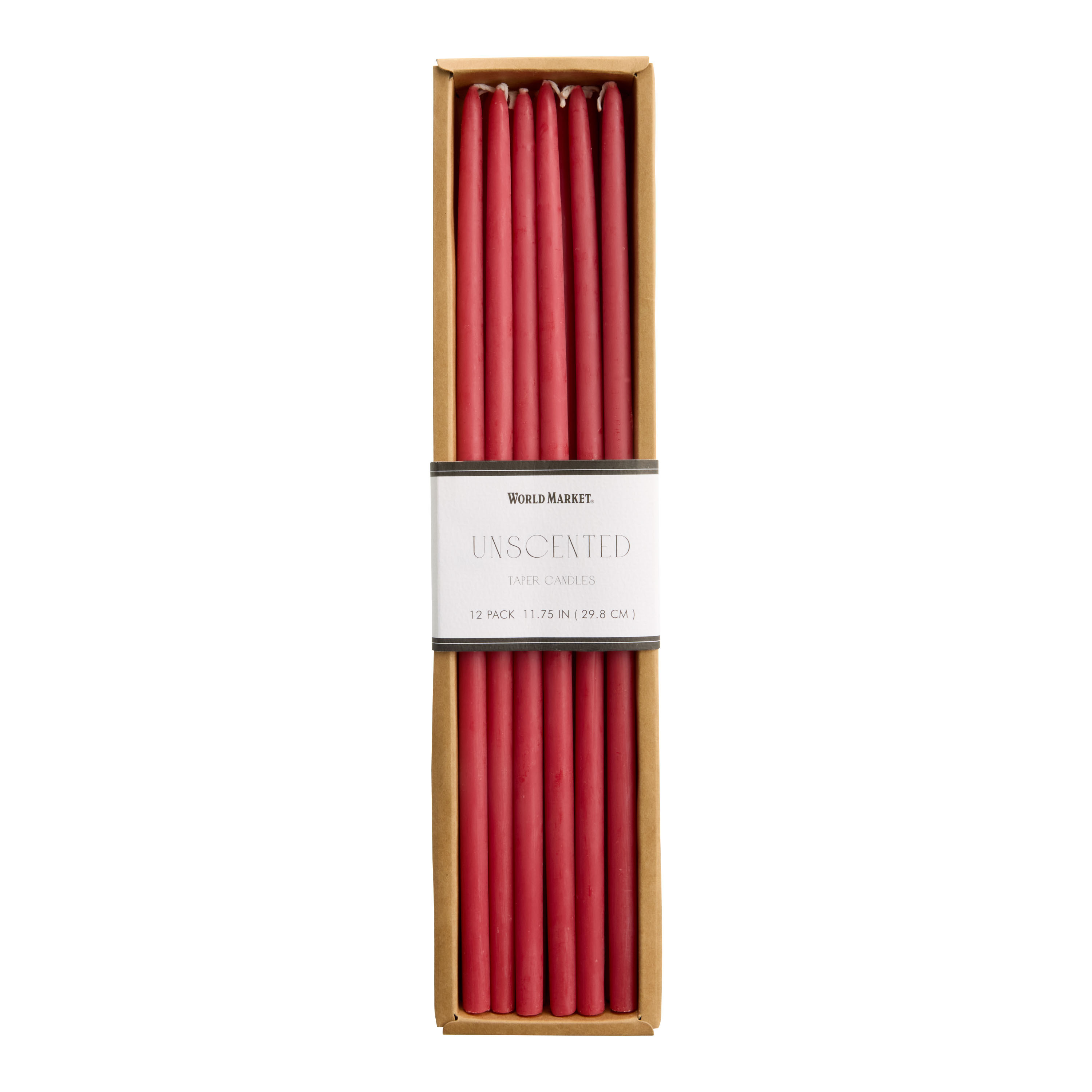 Narrow Taper Candles 12 Pack | World Market