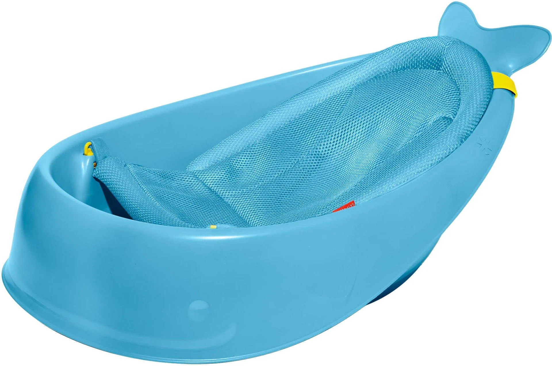 Skip Hop Baby Bath Tub, 3-Stage Smart Sling Tub, Moby, Blue | Walmart (US)