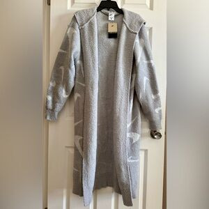 Nike Sportswear Phoenix Cozy Boucle Long Knit Cardigan Size Small NWT FD4282-077 | Poshmark